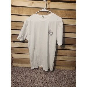 Next Level Apparel White Tshirt. Gorilla Deaadlift Sz Large